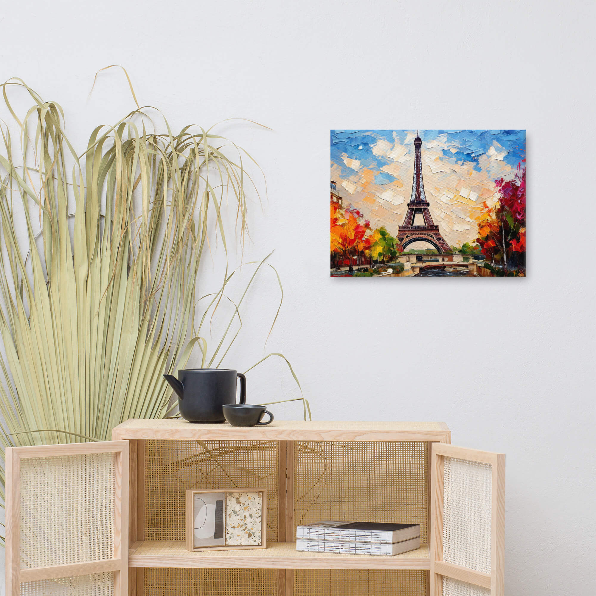 Impasto painting of Paris - Image 3