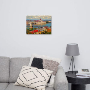 Impasto painting Budapest - Image 3