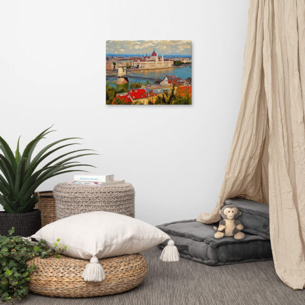 Impasto painting Budapest