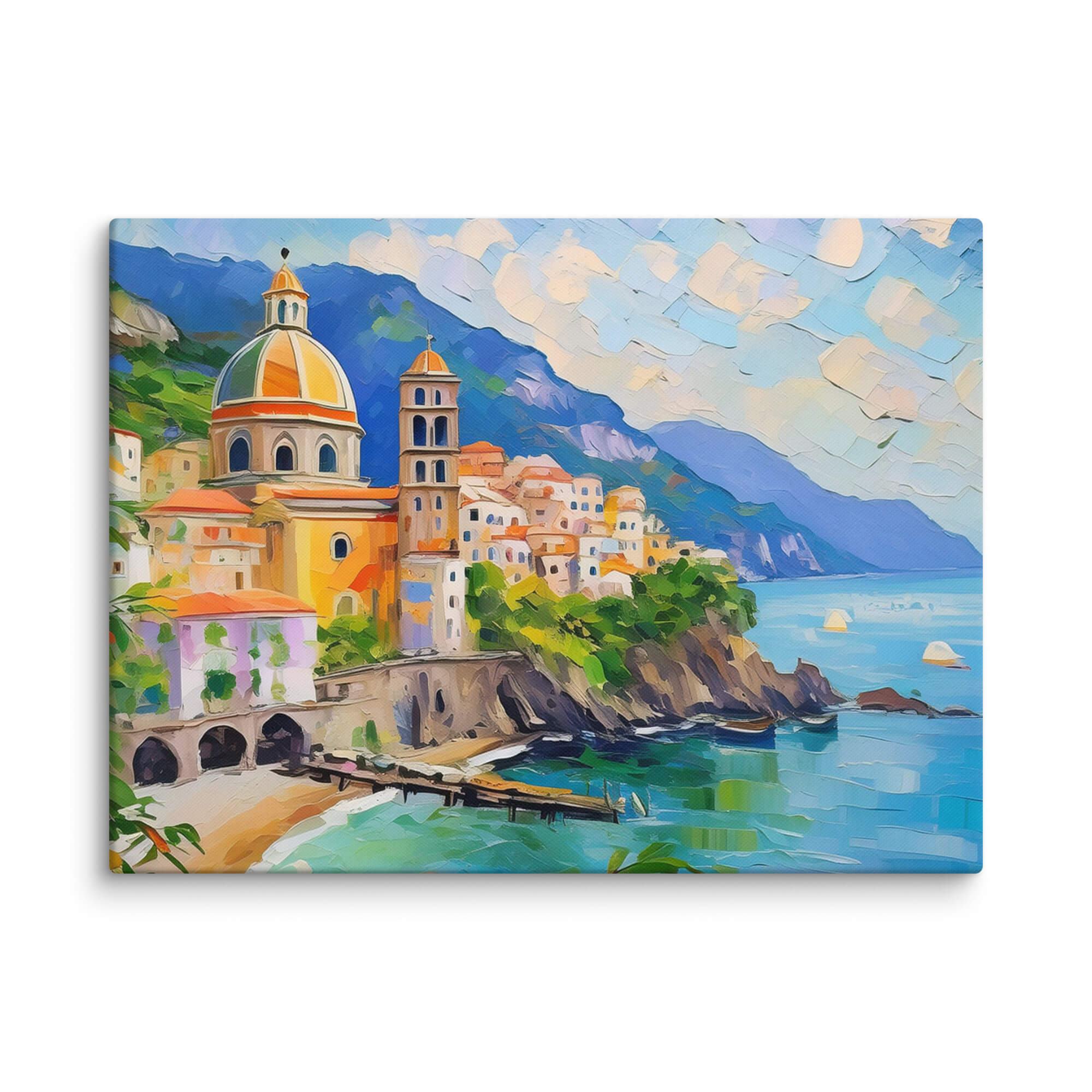 Impasto Paint of Amalfi - Image 1