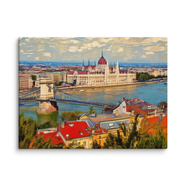 Impasto painting Budapest